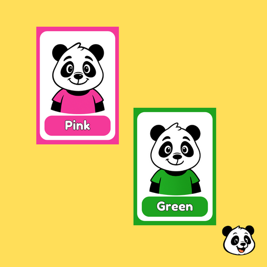 Pandi’s Colors Flashcards