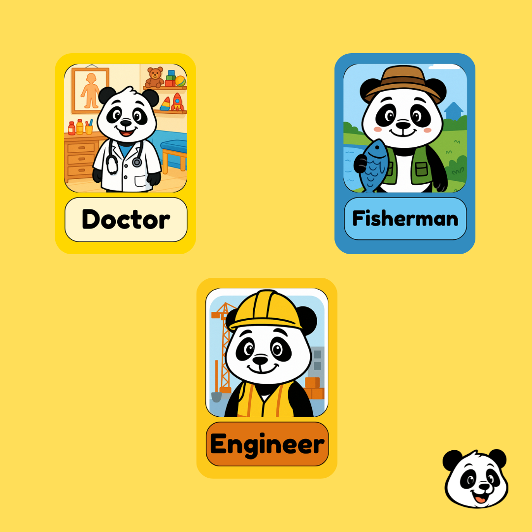 Pandi’s Jobs Flashcards