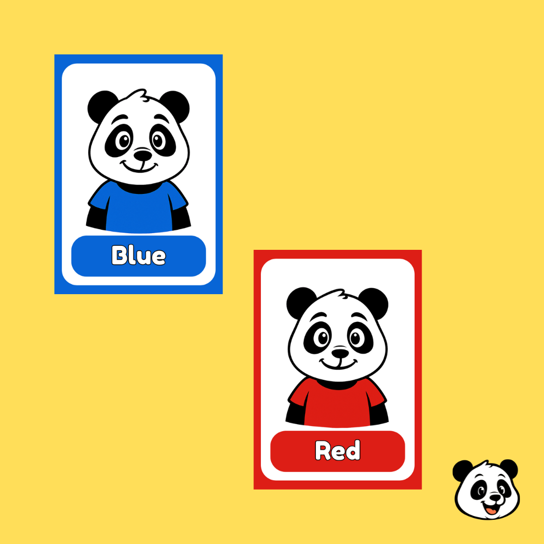 Pandi’s Colors Flashcards