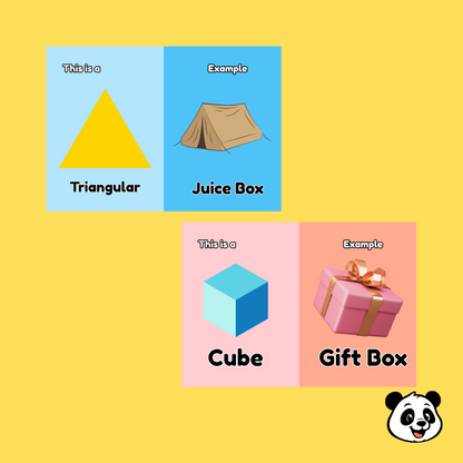 3D Shapes Flashcards – 10 Cards